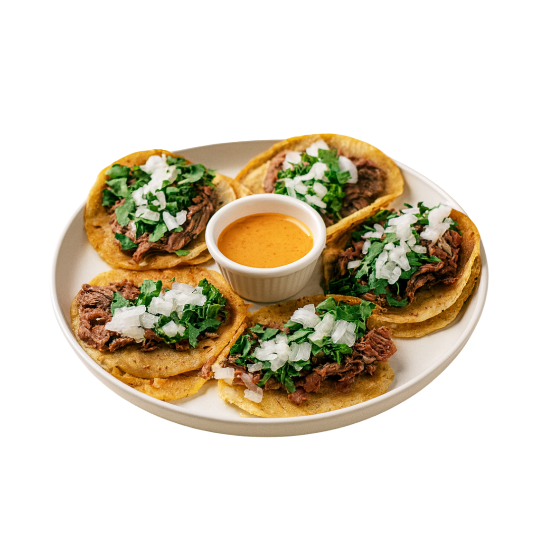 Tacos de barbacoa La Barbaquita
